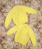 Baby Toddler Knit Sweater Pattern: DK 8ply (20-26" chest)