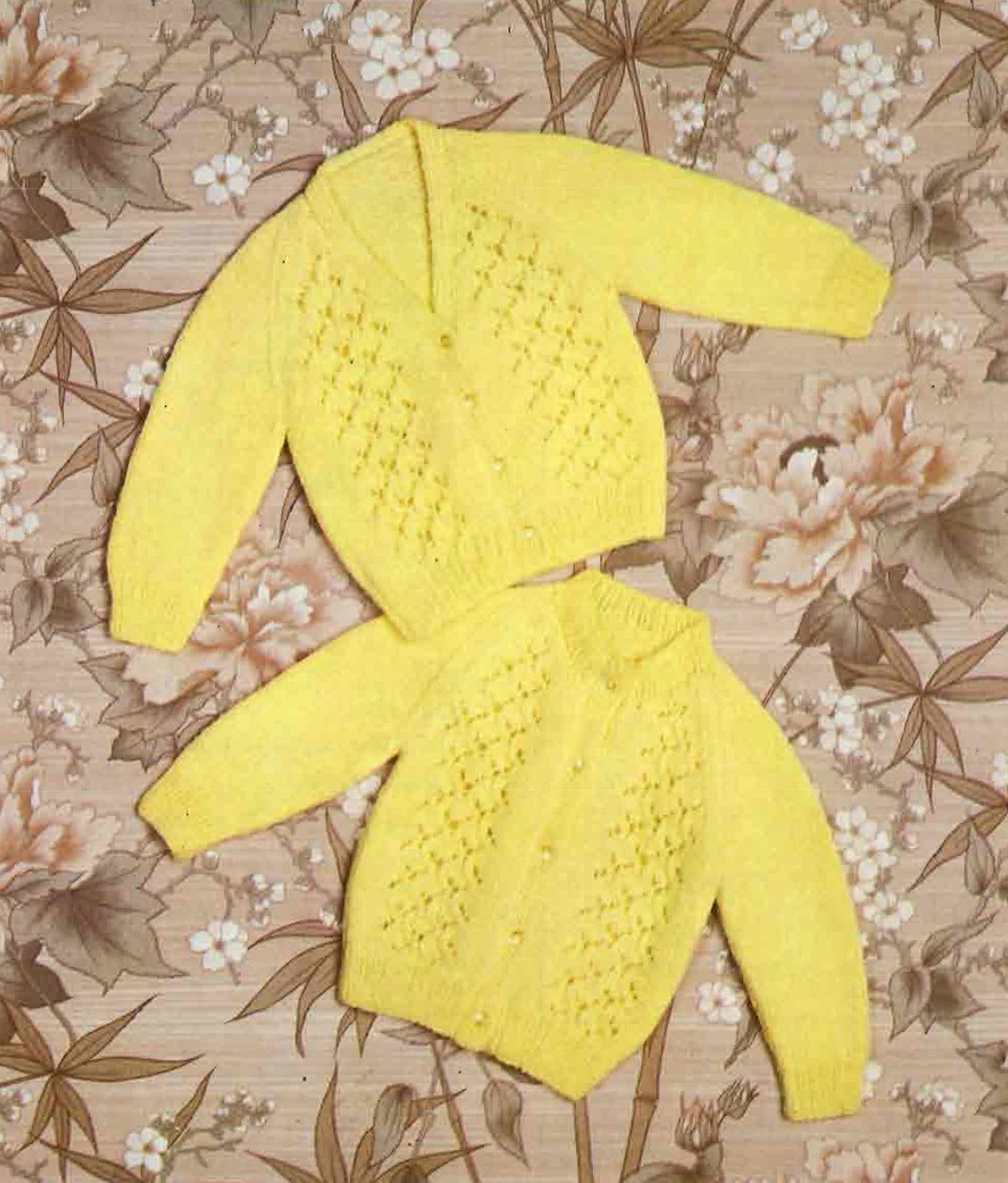 Baby Toddler Knit Sweater Pattern: DK 8ply (20-26" chest)