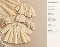 Baby Layette- Dress- Jacket- Bonnet- Shawl - Bootees- Christening set in Fingering- 4 ply- Download Knitting  Pattern-Birth- 12 Months PDF