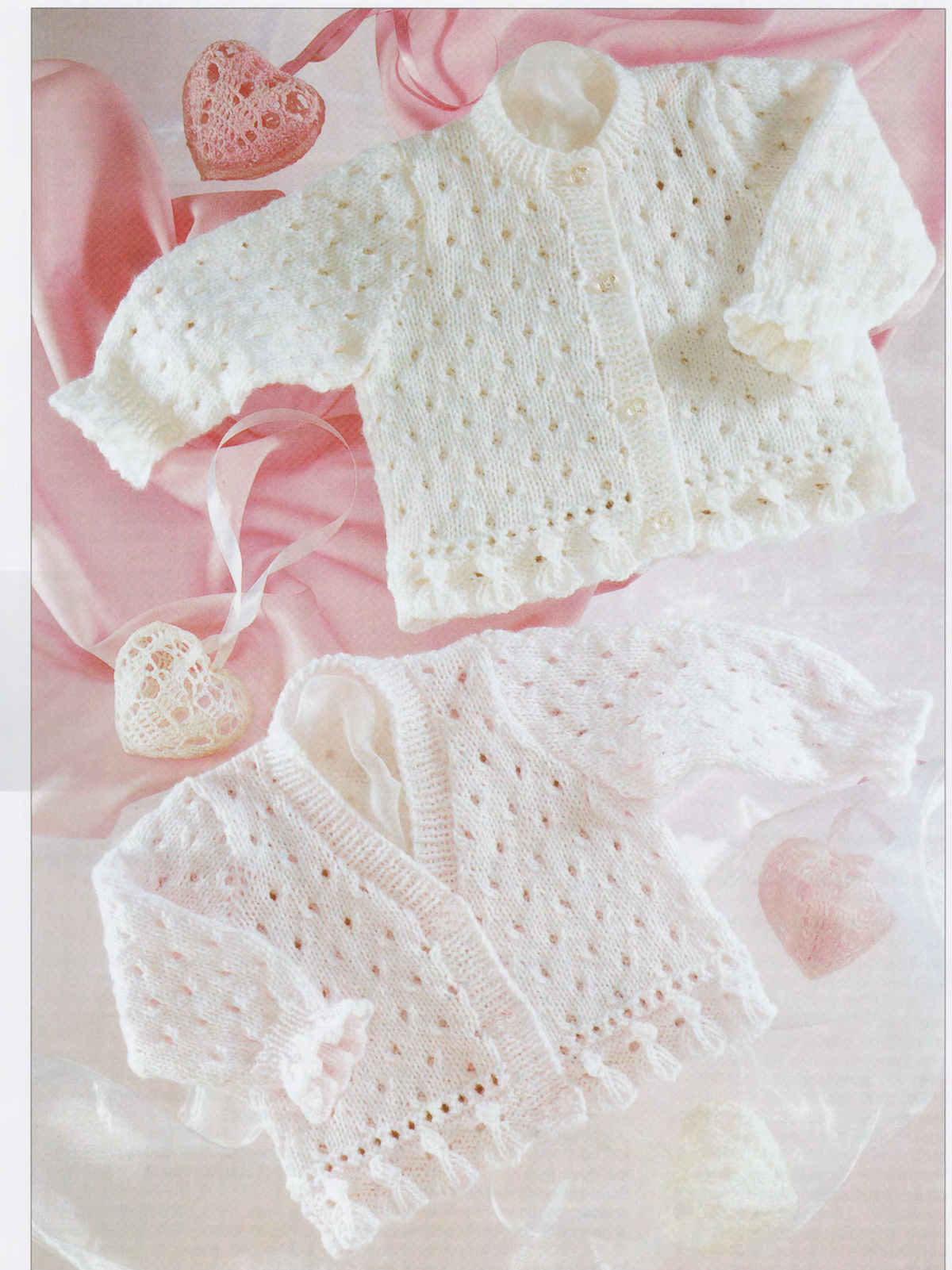Baby Child Cardigans Knitting Pattern DK 0–6 Years PDF