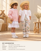 Girls lacy Cardigan Knitting Pattern short sleeve or long sleeve jacket 20-30" 4ply fingering PDF Download