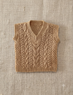 Baby Child Cable Sweater & Slipover DK Knitting Pattern 16–28in