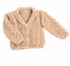 Child's Cable Cardigan-shawl collar Jacket Boy