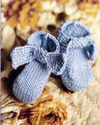 Girls Garter Stitch Yoked Bow Sweater Jumper -  Birth- 3 Years DK 8 Ply Light Worsted Knitting Pattern PDF download- Knitted flat to yoke (Copy)