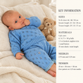 Vintage Baby Lace Knit Sweater & Trousers Pattern (PDF Download)