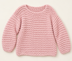 Easy Garter stitch woman's loose fit slouchy sweaterChunky Jumper Knitting Pattern PDF | Super Chunky Sweater | Garter Stitch | Sizes 8–18 | 12mm Needles