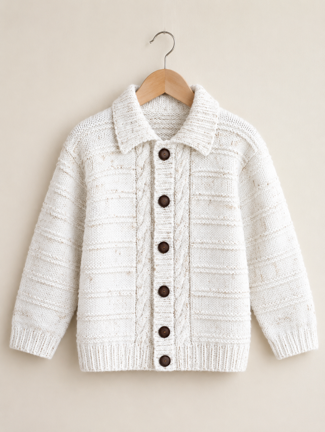 Boys  Hooded Cable jacket & Cardigan with collar  pattern- 18 - 28" ( 16 mths  9yrs) Aran 10ply Worsted wool- Knitting pattern Download
