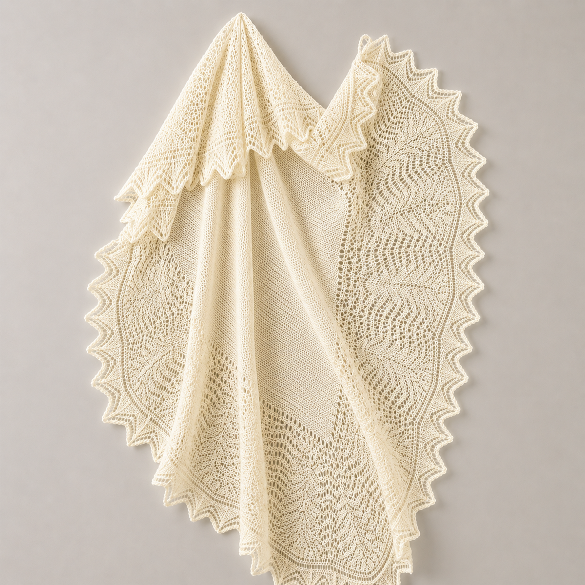 Vintage  Baby Shawl Knitting Pattern PDF 1950s -Square Christening, knitted in fingering wool 60" Square- English Only