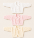 Baby Child Cardigans & Bolero Aran Knitting Pattern 16–26"