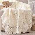 Crochet Pattern- Baby Crochet Blankets Shawls  Sport weight wool Download PDF - 6 blankets on one pattern