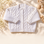 Baby Cable jackets Cardigans- 2 styles -DK (8ply)- Easy Knit- Instant download- Birth-5 years PDF Knitting Pattern