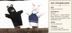 Vintage Crochet Toy Glove Puppets Pattern, Animals (PDF Download)