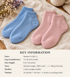 2 Needle Adult Socks Knitting Pattern - Worsted wool- aran 10 ply needed- Knitting pattern- Download PDF