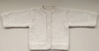 Baby Cardigan with Moss stitch Borders Knitting Pattern – DK 8 Ply (Birth-18 months)