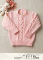 Baby Toddler Sweaters Knitting Pattern DK 18–26” Chest 3 Designs