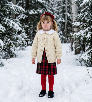 Traditional Aran Cardigan  Button front jacket Knitting Pattern (1-10 yrs)