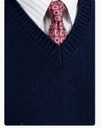 Mens Slipover Knitting Pattern PDF | Crew Neck & V Neck Sweater Vest | Easy Knit Tank Top | Sizes S-XXXL