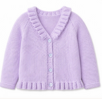 Girls Cardigan Knitting Pattern PDF, V Neck & Collared Cardigan, DK, 1–12 Years