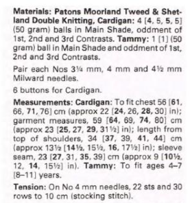 Childs Fair Isle Yoke Cardigan Knitting Pattern – DK Wool (Digital Download)
