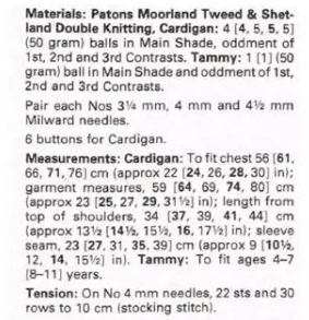 Childs Fair Isle Yoke Cardigan Knitting Pattern – DK Wool (Digital Download)