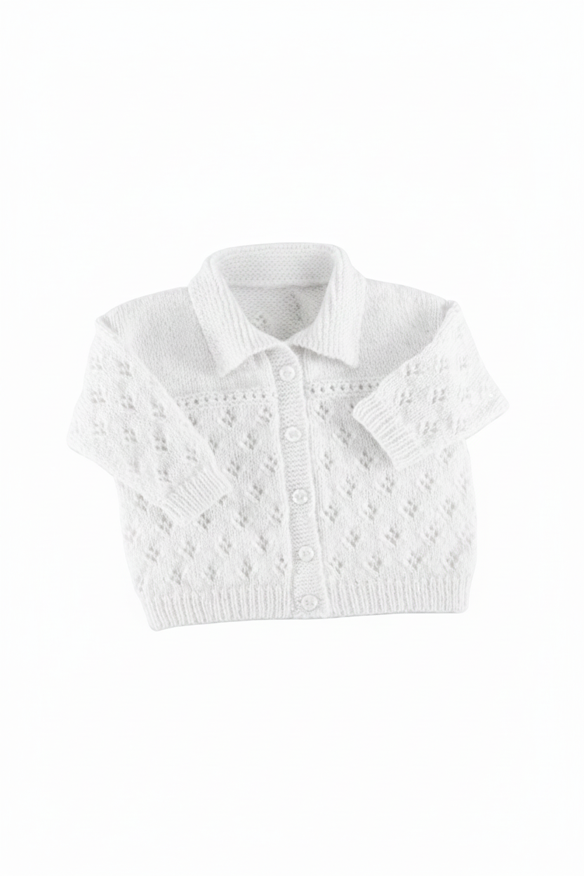 Baby Cardigans & Sweater Knitting Pattern 4 Ply Premature–2 Years PDF