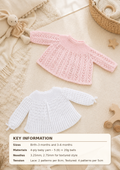 Vintage Baby Angel Coats 2 styles to knit- Knitting Pattern, 4ply (PDF Download)
