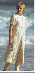 Woman's Crochet Waistcoats- 3 sizes-Cotton Rich DK Wool/8ply-Download PDF 34/36 Chest- Crochet Pattern download PDF