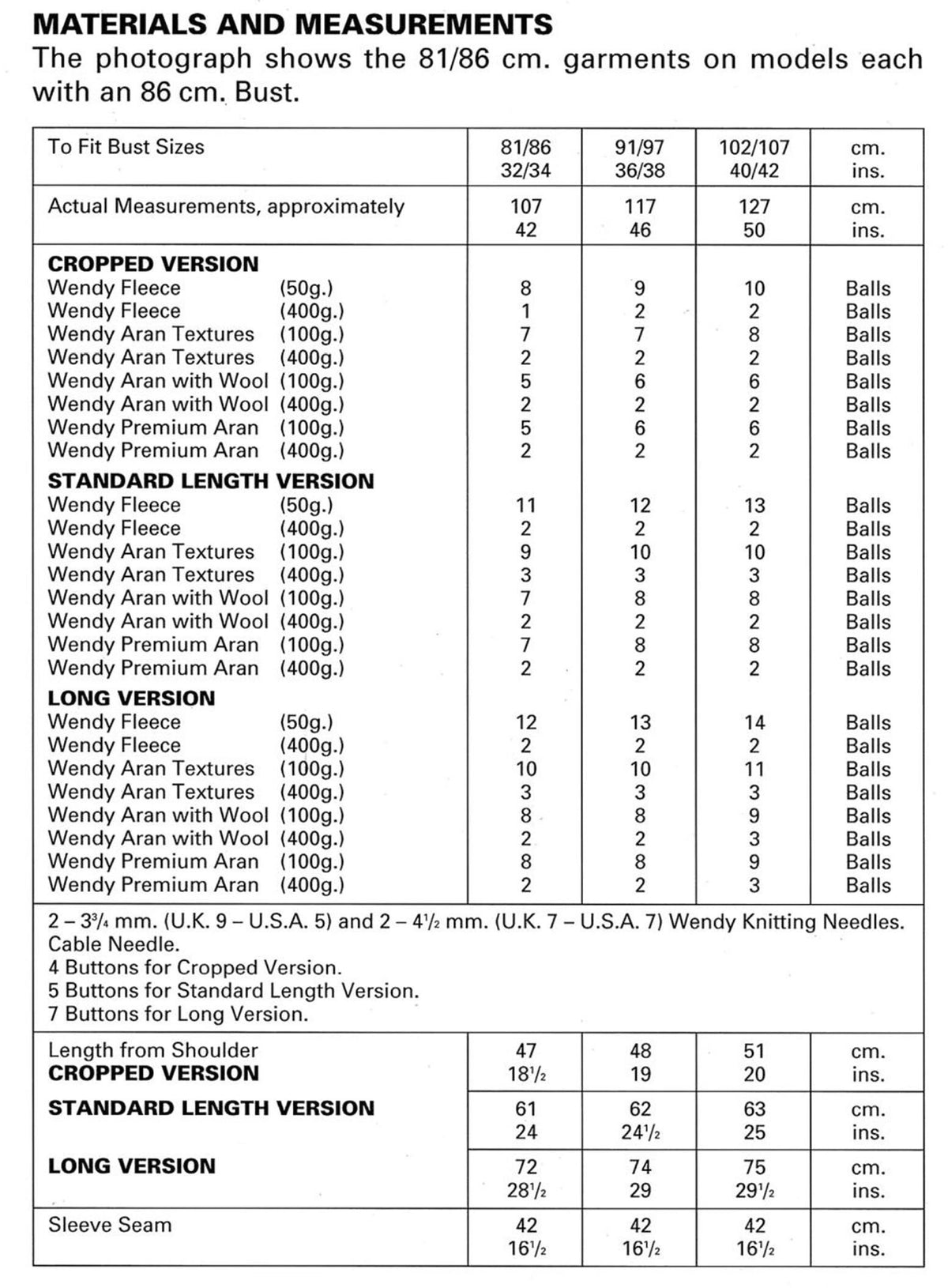 Woman's Cable Jackets- 3 lengths to knit in Aran- 10 Ply wool- Chest 32 up to 42 inches- download PDF