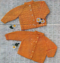 Child's Knit Cardigan Pattern: Easy Beginner DK 20-22" Chest (Instant Download)