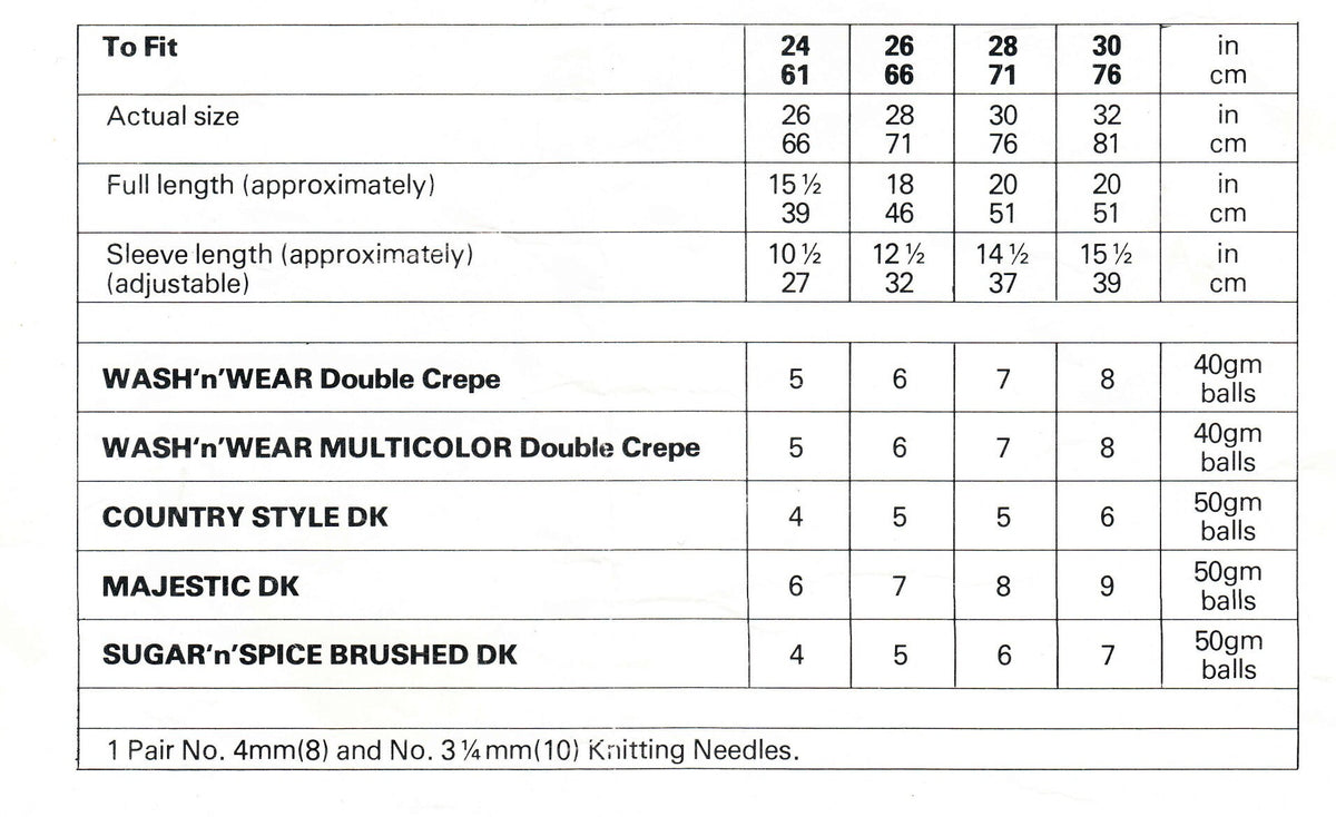 Girls Long sleeve Textured Jumper- Sweater drop sleeves in DK Light worsted 8PLY  Knitting pattern- PDF Download--  24" - 30" chest