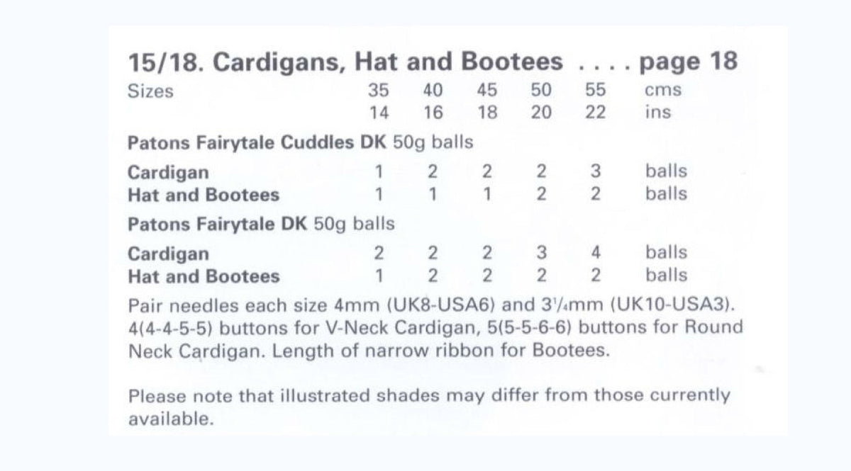 Baby Girl- easy Cardigans ~ Bootees & Hat in DK 8ply Light  Worsted yarn ~14-22" - Knitting pattern  Download PDF