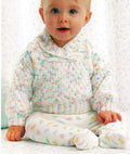 Baby Easy Jumper Basket Stitch shawl Neck drop sleeves Childrens Toddlers 16-20" ~ Fingering  Wool 4ply Knitting Pattern pdf Download