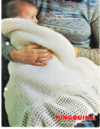 Delicate Embroidered Crochet Shawl pattern in Aran 10 ply yarn- 46 x 46" square- Crochet Pattern Download PDF
