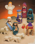 Nativity Set Crochet Pattern Donkey Cow Sheep ~ All the Gang even a Camel ! Worsted Wool 10 Ply Aran PDF Instant download