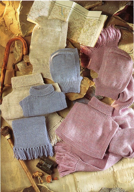Balaclavas Tuck ins & scarf's Toddler Child Mans Woman's to knit in DK 8ply Light worsted or 4 ply  wool knitting pattern download PDF