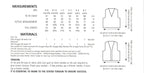 Baby Children's Cable Waistcoat Tank Top Slipover V neck 16"-26" chest DK 8 Ply  light worsted Knitting Pattern Download PDF