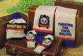 Thomas the Tank Engine Scarf- Mitts- Hat DK 8ply Light worsted wool Boys Girls Toddlers Knitting Pattern Download PDF