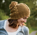 Woman's Big Chunky Easy Knit  Winter Hat-Chunky Bulky 12 Ply wool- knits up quick- Knitting pattern Download PDF