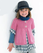 Girls Aran V or Round Neck Cable Cardigan Long & Short Sleeve 18" - 28" (6 mths - 8 Yrs) Aran Worsted 10ply Knitting Pattern PDF Download