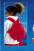 Childrens Chenille Rucksack and Raglan sweater - & Hooded sweater- Large front pocket  18-26 Knitting Pattern PDF Download (6m - 7yrs)