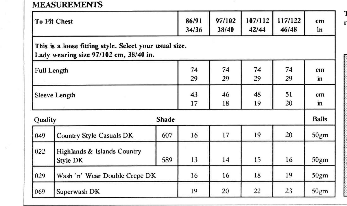 Men's & Women's Cable Textured Sweater knitting pattern DK 8 ply yarn 34" -48" chest ( 86-122cm) PDF  Download