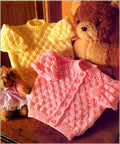 Baby Easy Textured Round Neck Cardigan & Jumper 16"- 22" ~  ( 0-3 yrs)