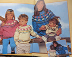 Fair Isle sweaters Mans woman's Childs round neck jumpers Knitting Pattern Download PDF chest 20"- 40" DK (8ply) Pigs-sheep-ducks-flowers