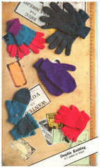 Adult & Children's Fingerless Gloves, Mittens - Winter Gloves- Knitting Pattern- fits 4 years- Adult , DK 8 PLY Light worsted-Download PDF