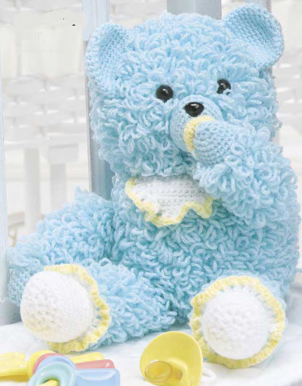 Crochet Teddy Bear Toy pattern Measures about 13" See Images for wool and hooks needed, Crochet pattern Download PDF dk 8 ply, light worsted
