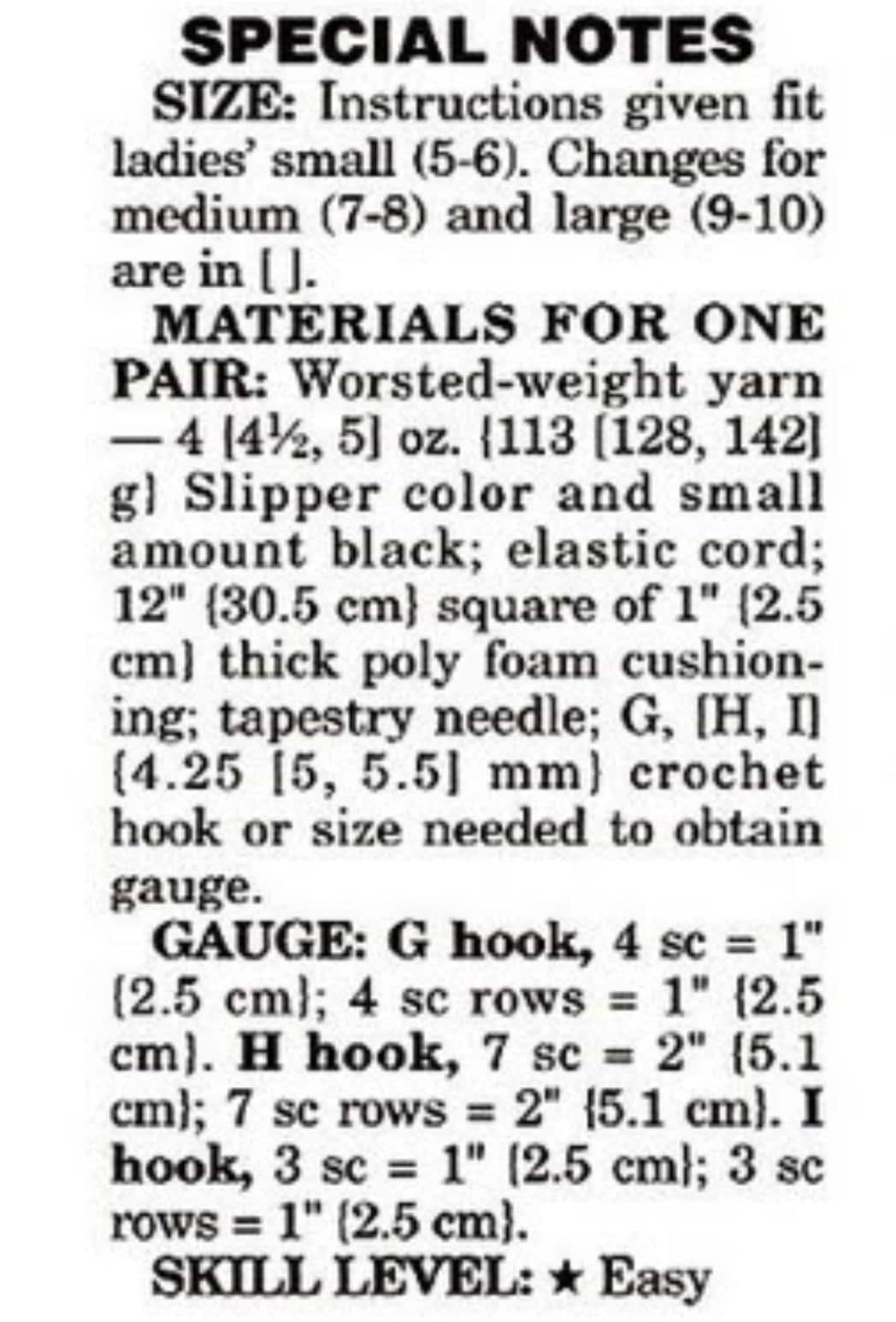 Slipper Selection Crochet Pattern -Adults feet 5-10 Worsted weight yarn needed- Crochet Pattern Download PDF