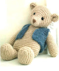 Easy Beginner Garter Stitch Toy Teddy Bear - 14" - Chunky Wool - Knitting Pattern PDF KNITTING Pattern