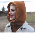 Hooded Cowl, Snood, Hat, Scarf, Neck Warmer, Woman's Quick Easy Knit, ~ Aran 10 Ply Wool Knitting Pattern PDF Instant download