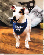 Doggie Christmas Accessories- Neckerchief- Balaclava-Santa hat & Pressie Coat- DK 8PLY- Light Worsted Wool Knitting Pattern PDF download