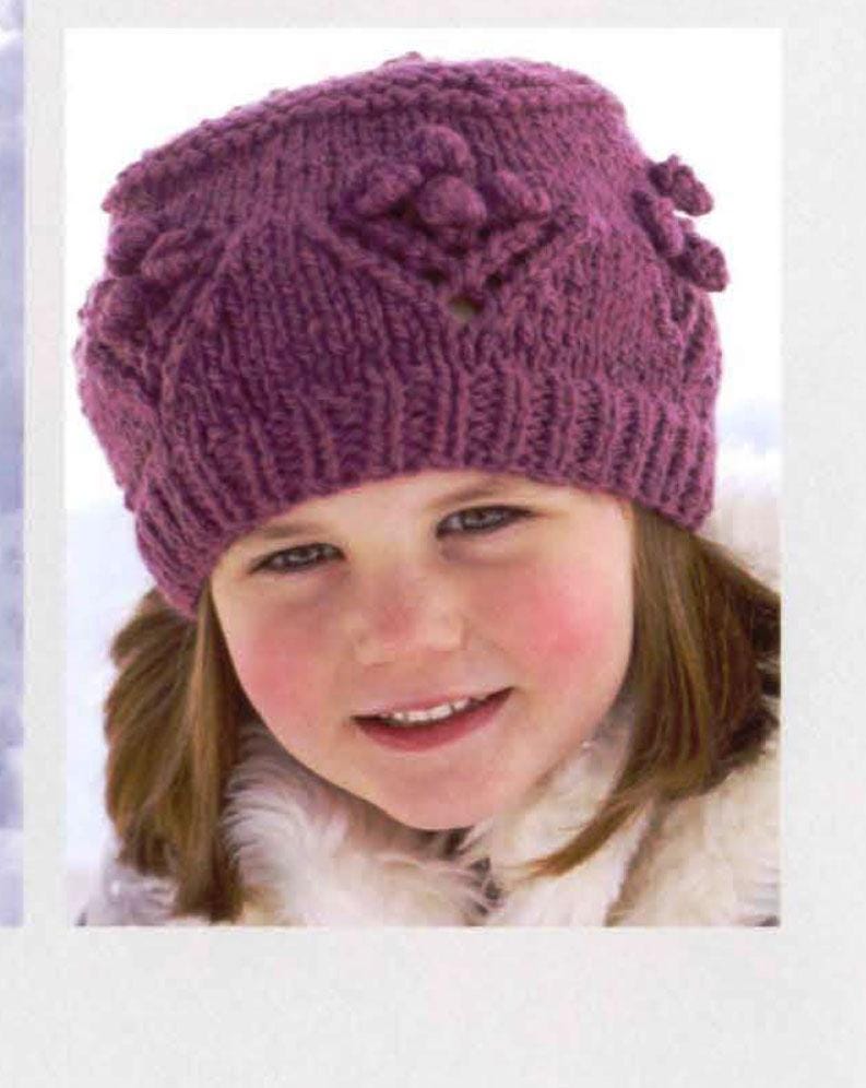 Woman's and Girls Hats- 4 styles to knit in Chunky Bulky Yarn- Sizes 4 years- Adult- Knitting Pattern Download PDF- Chunky Bulky 12 ply yarn